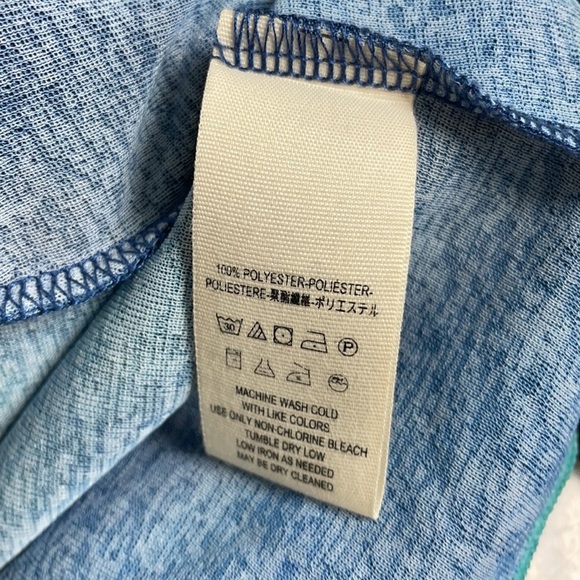 Free People Mystic Tie Dye Top- Blue Small - Picture 9 of 9